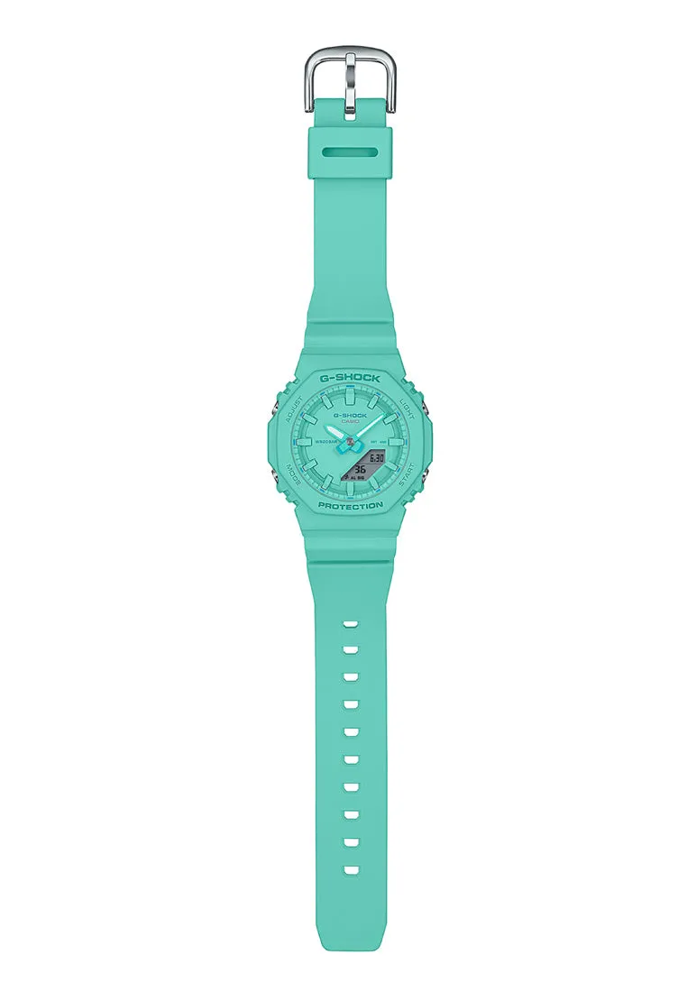 Casio G-shock GMA-P2100-2A Digital Analog Rubber Strap Watch For Women