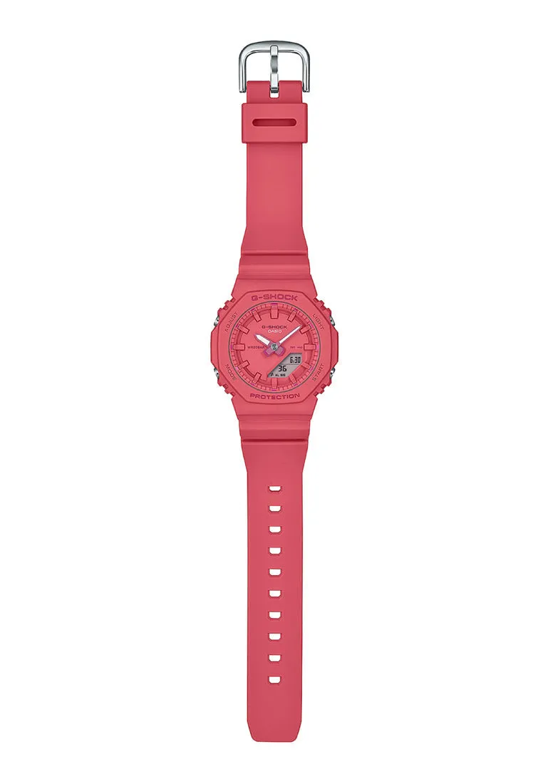 Casio G-shock GMA-P2100-4A Digital Analog Rubber Strap Watch For Women