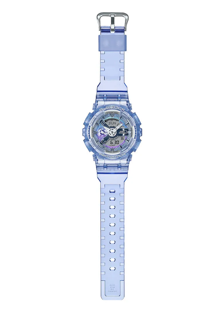 Casio G-shock GMA-S110VW-6A Digital Analog Rubber Strap Watch For Women