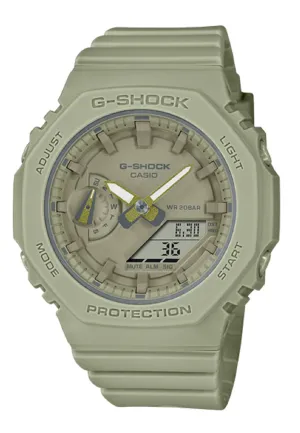 Casio G-shock GMA-S2100BA-3A Digital Analog Rubber Strap Watch for Women