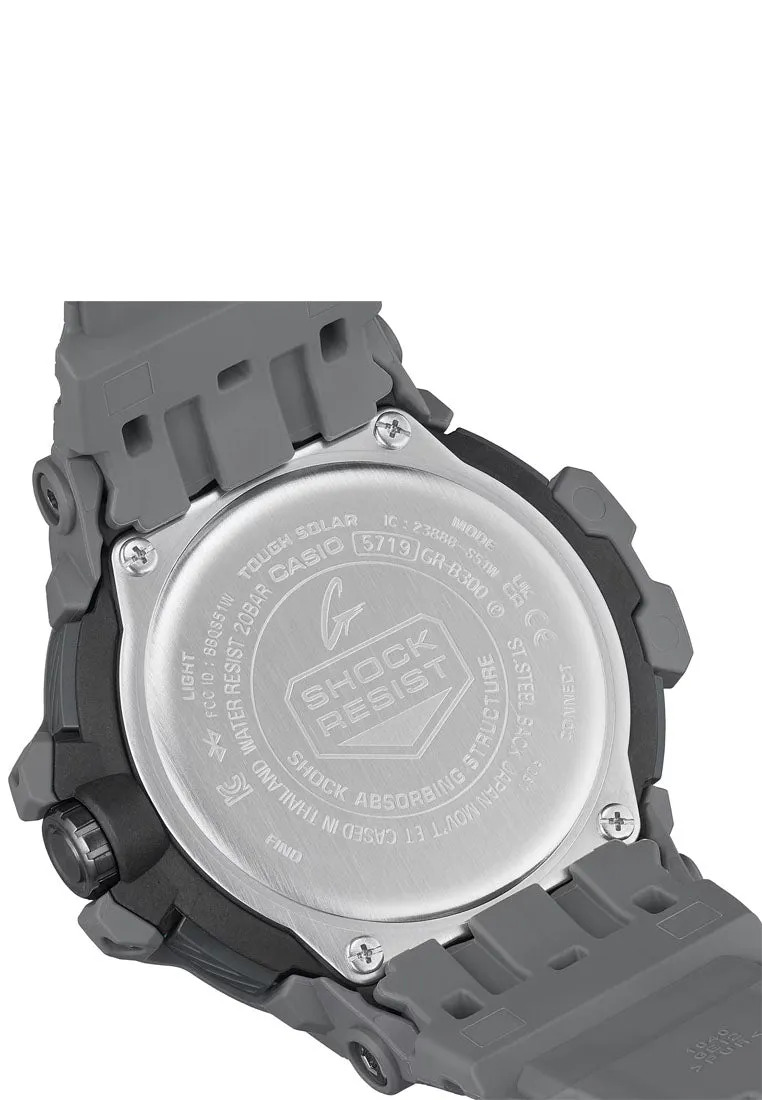 Casio G-shock GR-B300-8A2 Gravity Master Analog Rubber Strap Bluetooth Solar Watch For Men