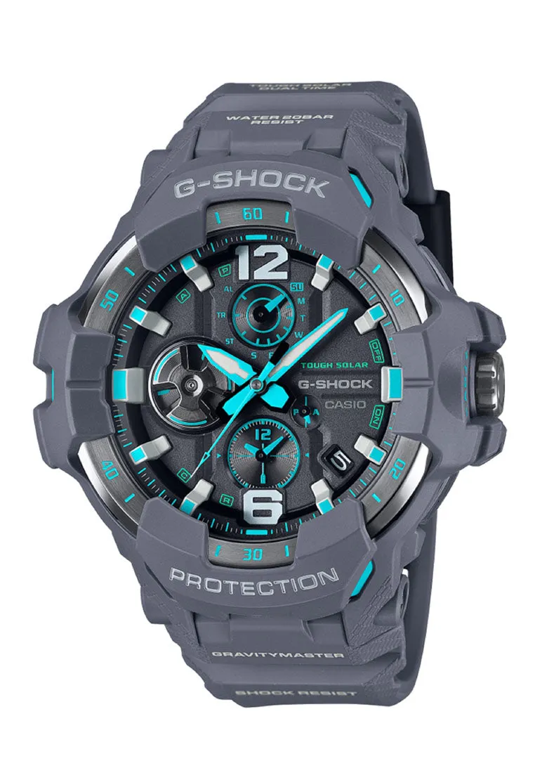 Casio G-shock GR-B300-8A2 Gravity Master Analog Rubber Strap Bluetooth Solar Watch For Men