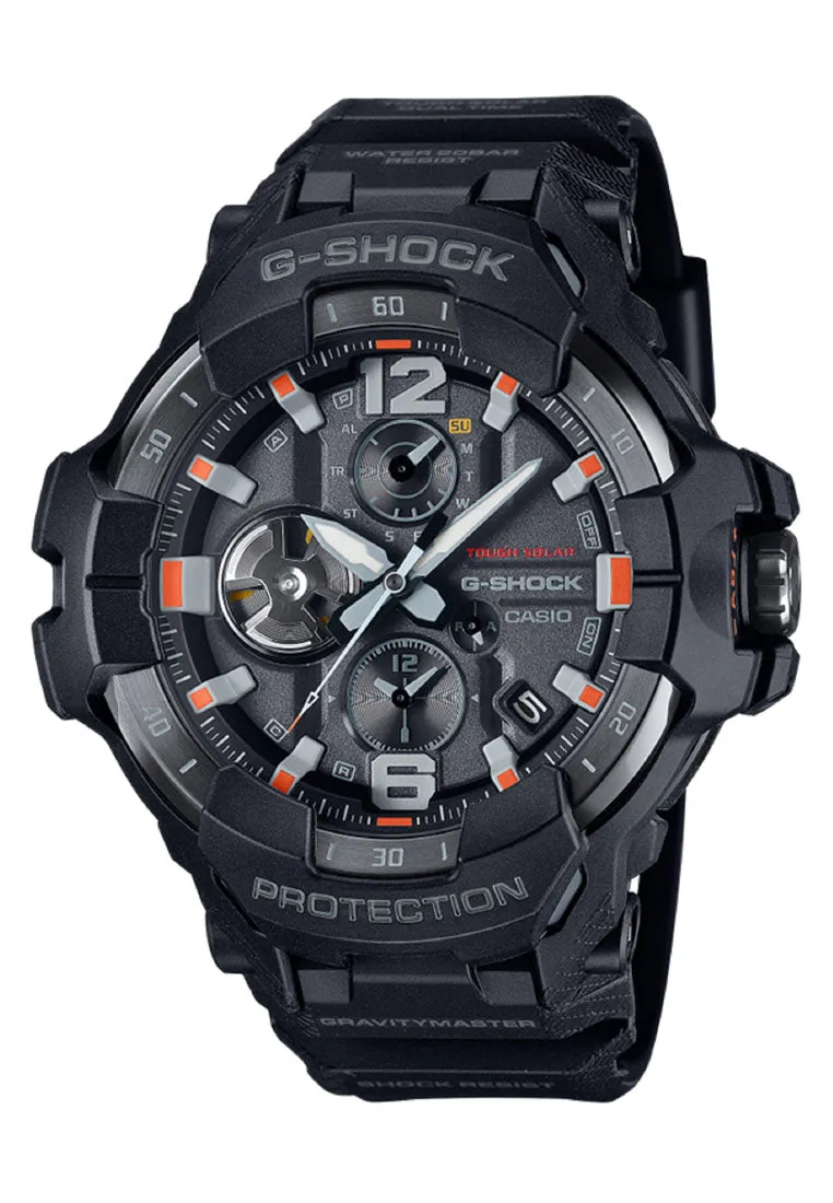 Casio G-shock GR-B300EC-1A GravityMaster Analog Rubber Strap Bluetooth Solar Watch for Men