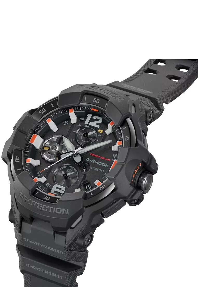 Casio G-shock GR-B300EC-1A GravityMaster Analog Rubber Strap Bluetooth Solar Watch for Men