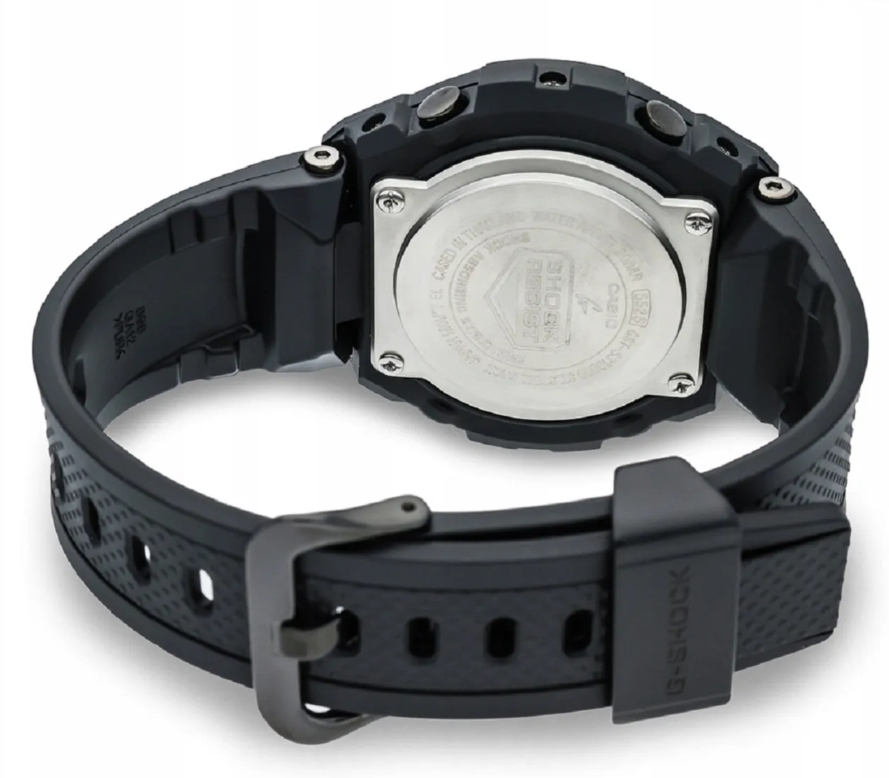 Casio G-shock GST-S310BDD-1A Solar Digital Analog Rubber Strap Watch for Men