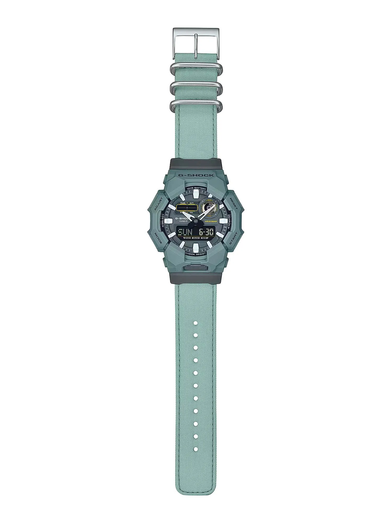 Casio G-SHOCK High-Brightness LED Large Digital Blue Watch GA010CE-2A