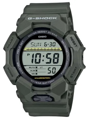 Casio G-SHOCK High-Brightness LED Large Digital Green Watch GD010-3