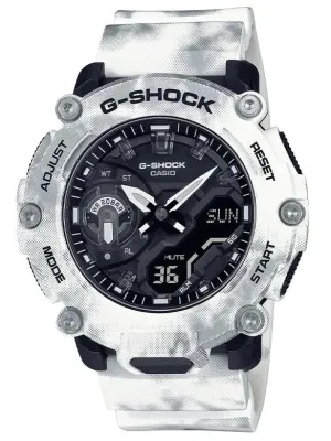 Casio G-Shock Limited Edition SNOW CAMOUFLAGE Watch GA2200GC-7A