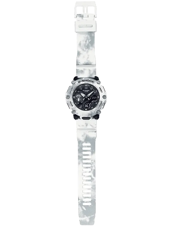 Casio G-Shock Limited Edition SNOW CAMOUFLAGE Watch GA2200GC-7A