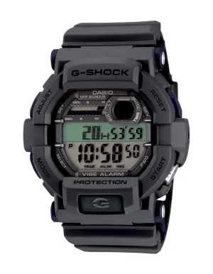 Casio G-Shock Mens Vibration Alarm - Grey - Direct Countdown Timer