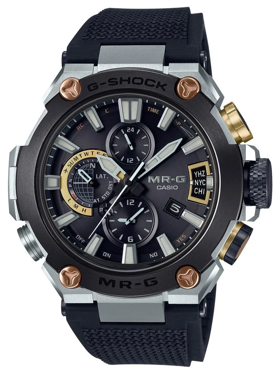 Casio G-Shock MR-G DURA SOFT FLUORO-RUBBER Watch MRGG2000R-1A