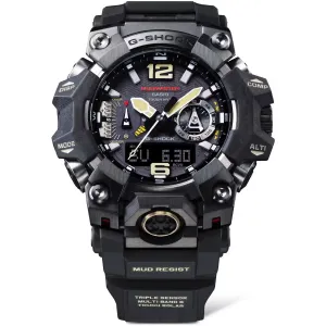 Casio G-Shock MUDMASTER Bluetooth Solar Gray Ion-Plated Mens Watch GWGB1000-1A