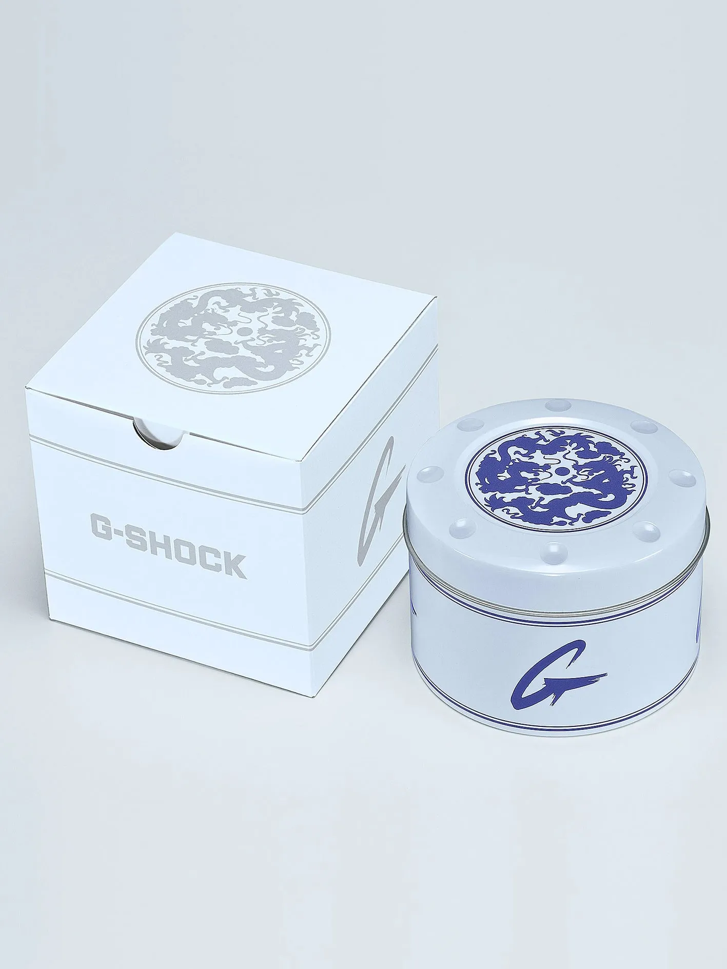 Casio G-Shock "Blue and White Pottery" Series Watch DW5600BWP-2A