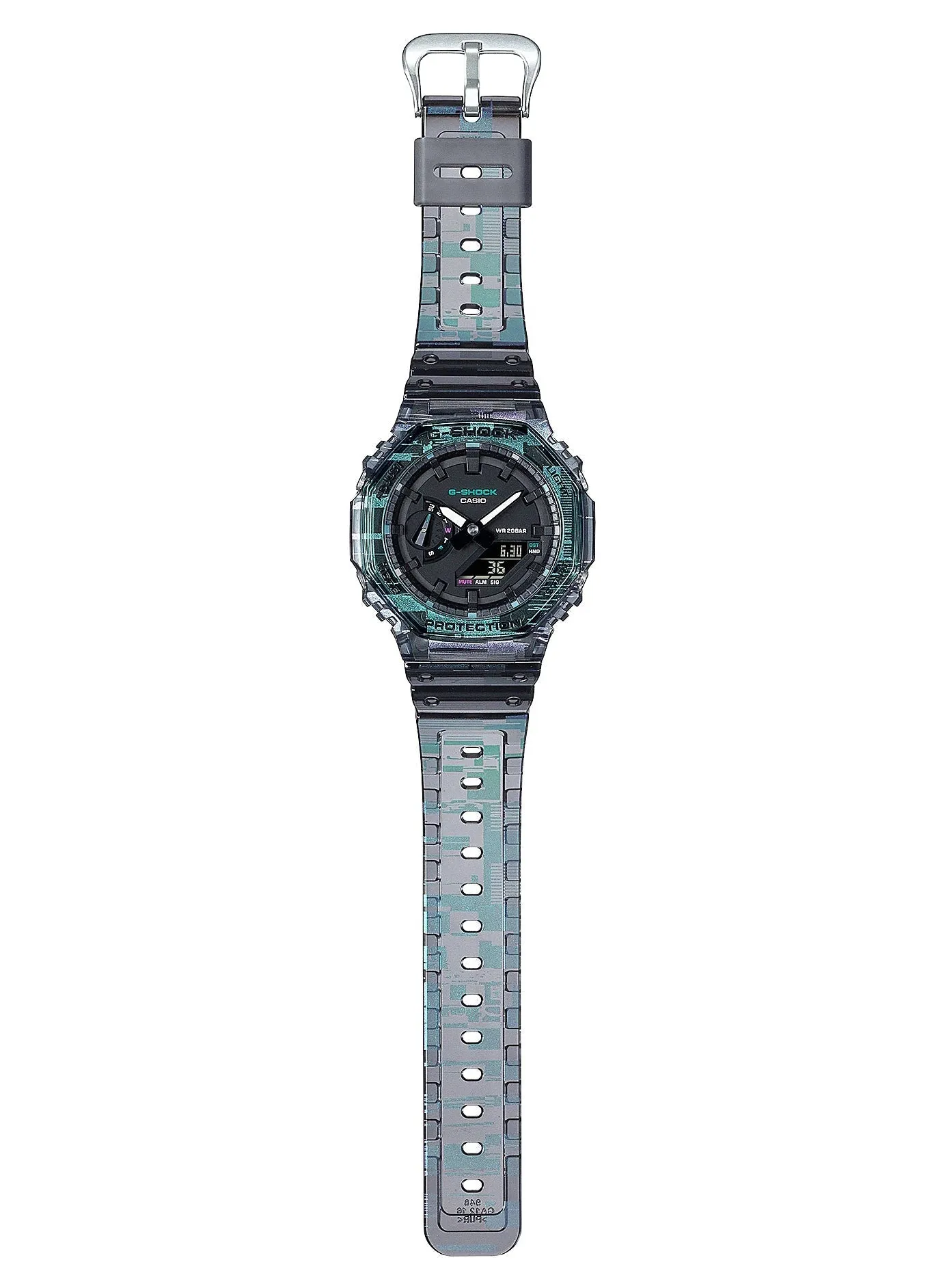 Casio G-Shock "Digital Glitch" Series Mens Watch GA2100NN-1A