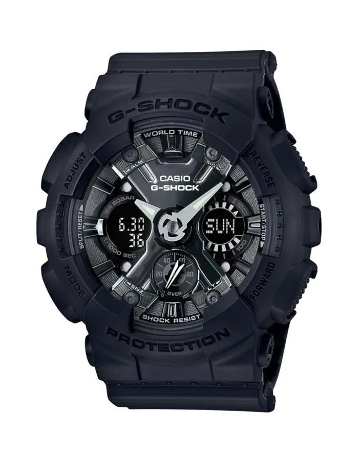 Casio G-Shock S Series - Black Case - Black Dial - Magnetic Resistance