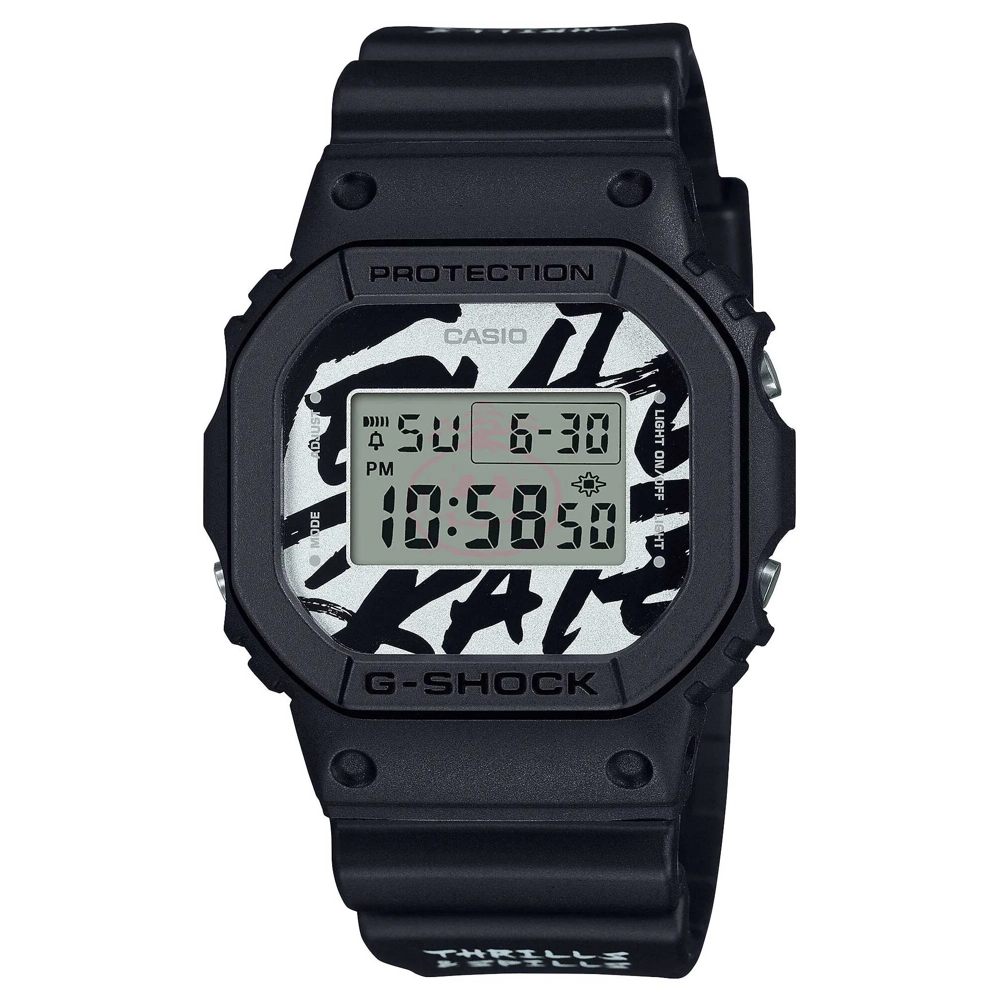 Casio G-Shock S.E.A. Exclusive DW-5600 Lineup Temple of Skate Collaboration Model Watch DW5600TOS23-1D DW-5600TOS23-1
