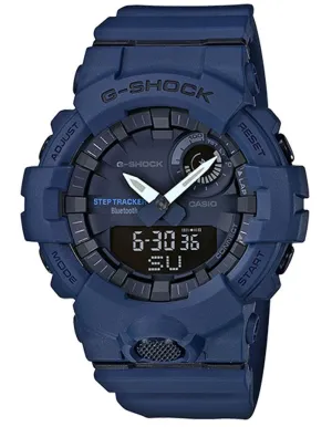 Casio G-Shock Training Watch - Bluetooth - Blue - Step Counter - 200M
