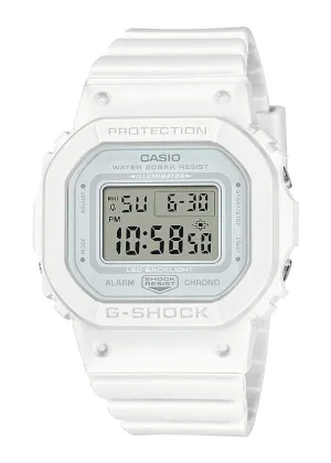 CASIO G-SHOCK WOMEN DIGITAL WHITE RESIN BAND GMDS5600BA-7D
