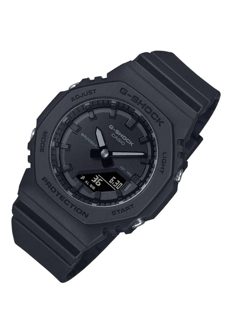 Casio G-shock Women GMA-P2100BB-1A Digital Analog Rubber Strap Watch for Women