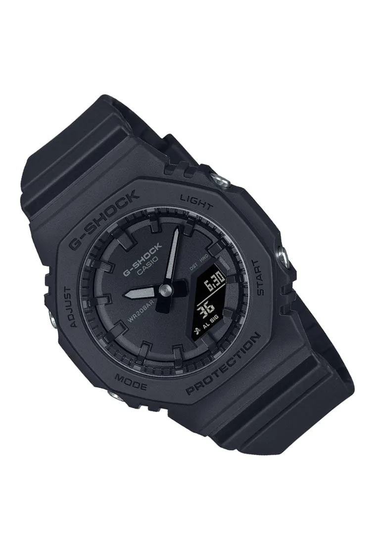 Casio G-shock Women GMA-P2100BB-1A Digital Analog Rubber Strap Watch for Women