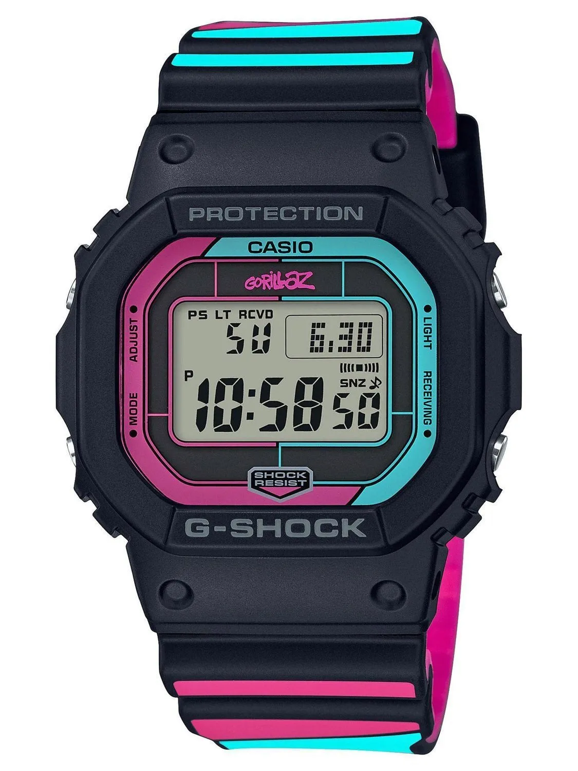 Casio G-SHOCK x GORILLAZ Collaboration Limited Edition Mens Watch GWB5600GZ-1