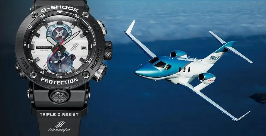Casio G-SHOCK x HONDAJET Limited Edition Mens Watch GWRB1000HJ-1A