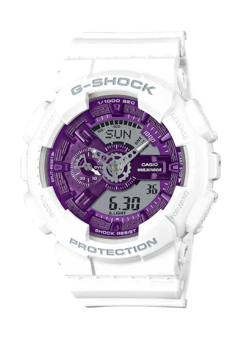 Casio GA-110WS-7A Digital Analog Rubber Strap Watch for Men