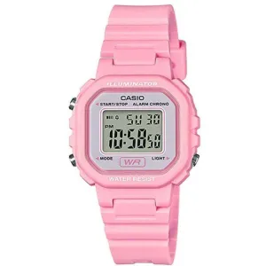 Casio LA-20WH-4A1DF Pink Resin Strap Watch for Women