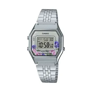 Casio LA680WA-4C Silver Stainless Watch for Women
