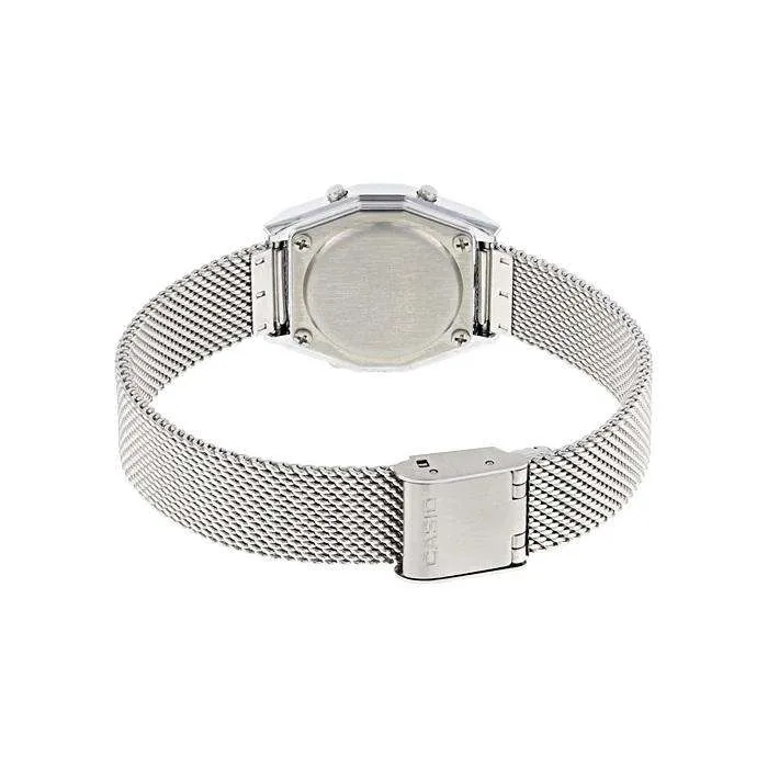 Casio LA690WEM-7DF Silver Watch for Women
