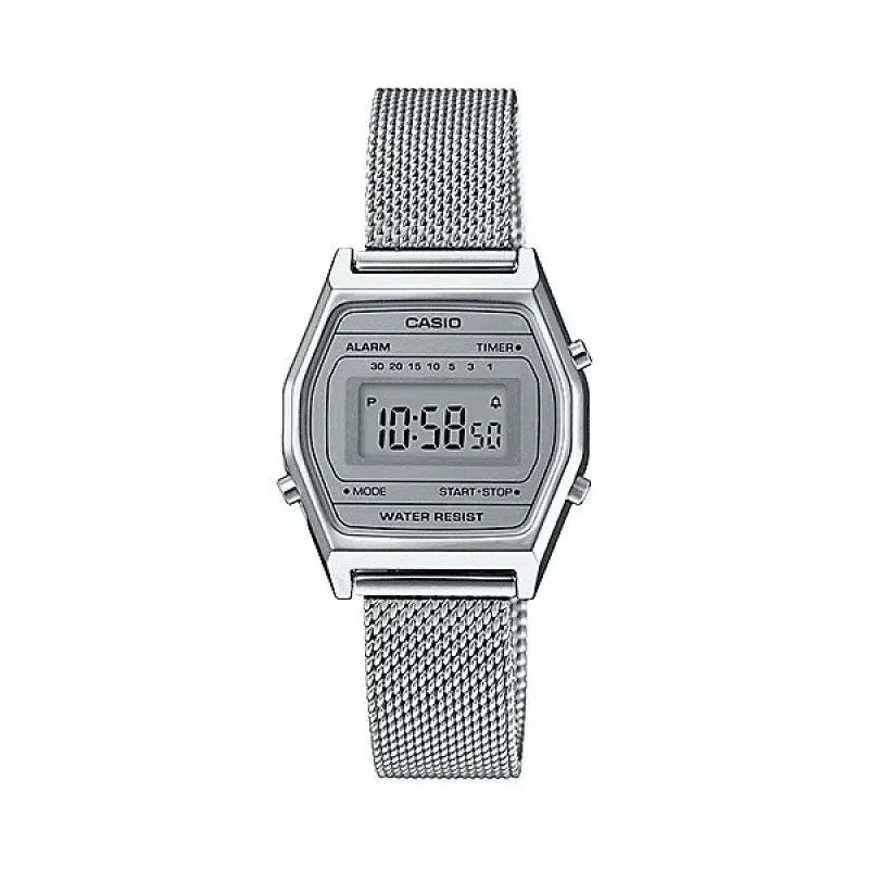 Casio LA690WEM-7DF Silver Watch for Women