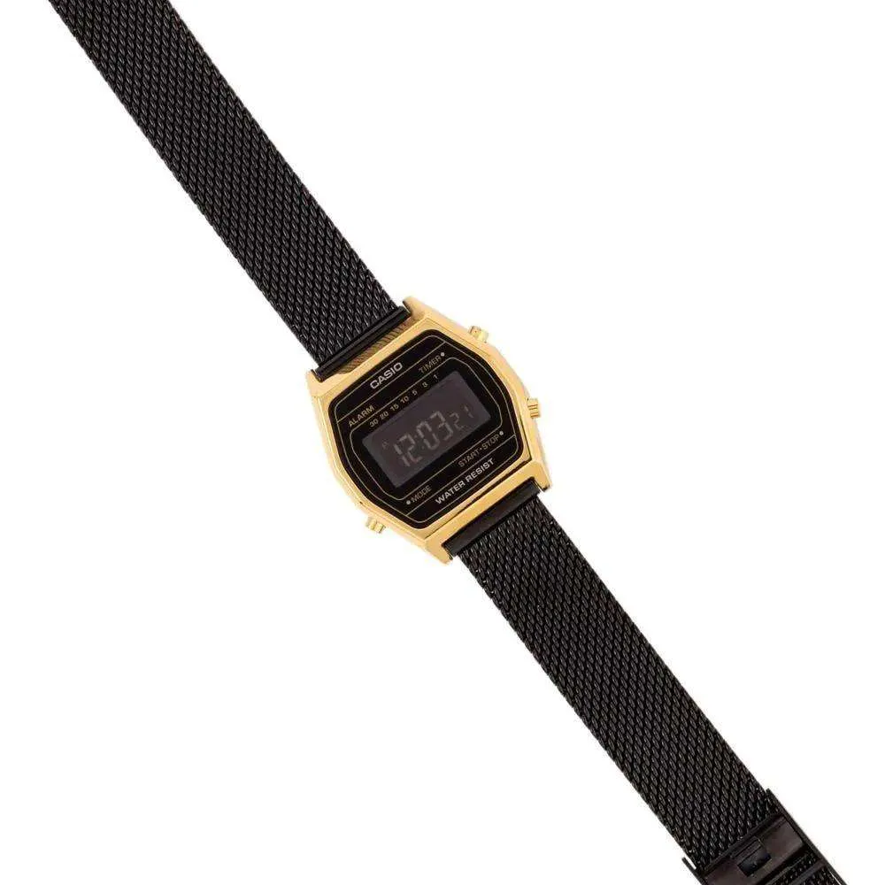 Casio LA690WEMB-1BDF s Black Watch for Women