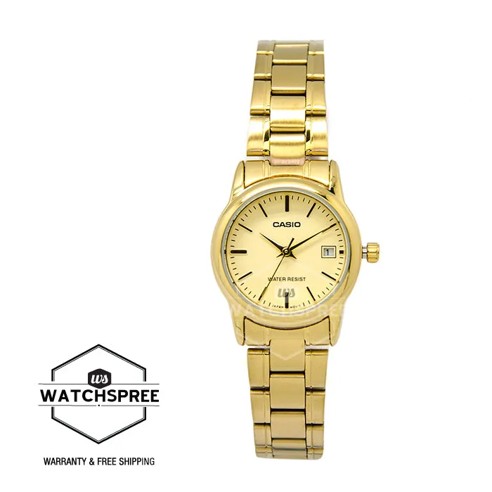 Casio Ladies Watch LTPV002G-9A