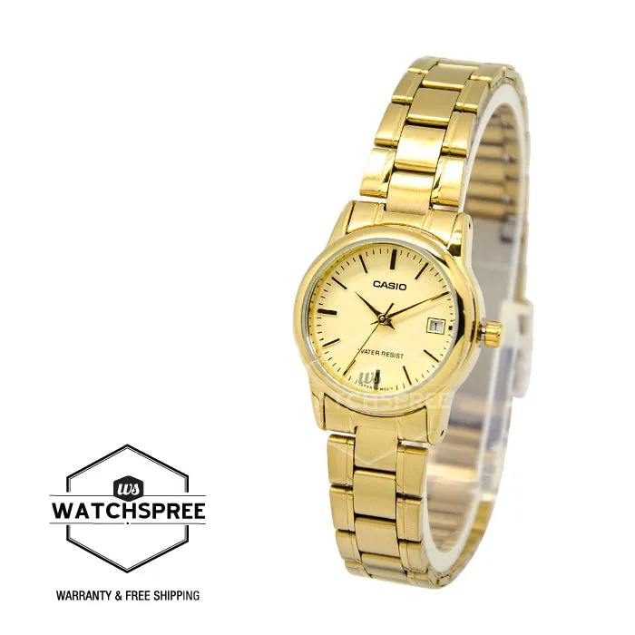 Casio Ladies Watch LTPV002G-9A