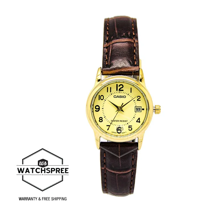 Casio Ladies Watch LTPV002GL-9B