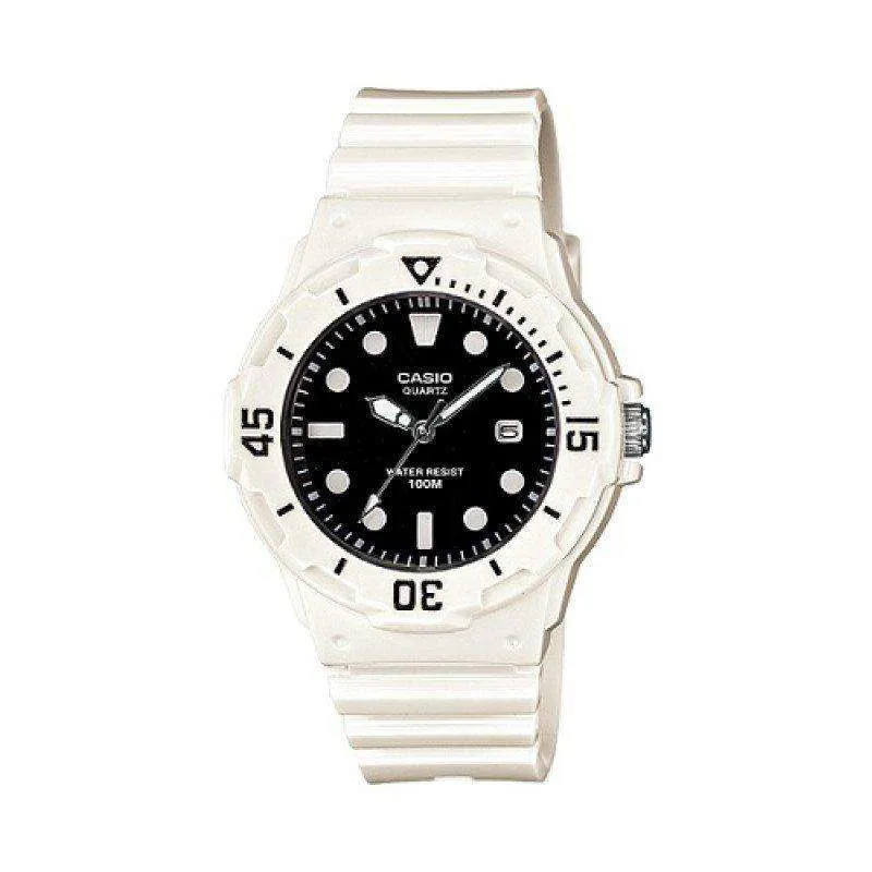 Casio LRW-200H-1E White Resin Strap Watch for Women