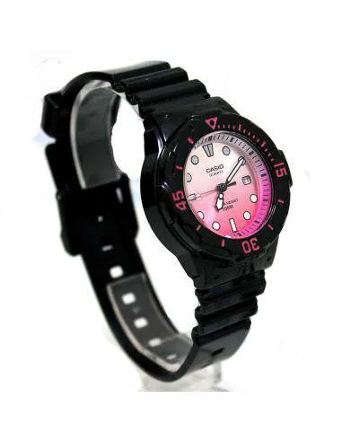Casio LRW-200H-4EVDR Black Resin Strap Watch for Women