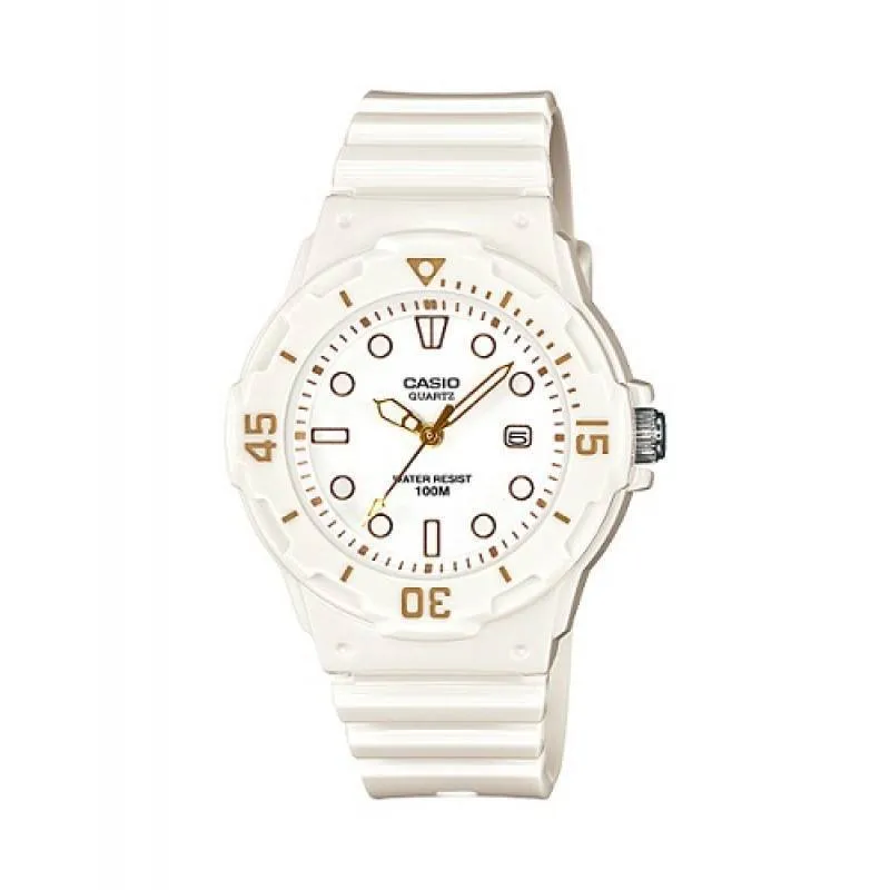 Casio LRW-200H-7E2 White Resin Strap Watch for Women