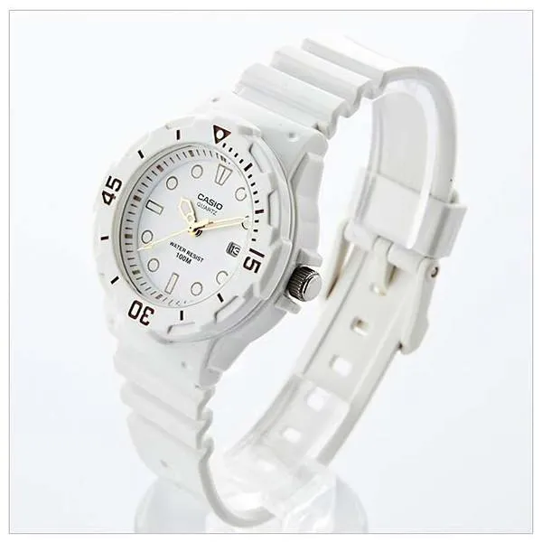 Casio LRW-200H-7E2 White Resin Strap Watch for Women