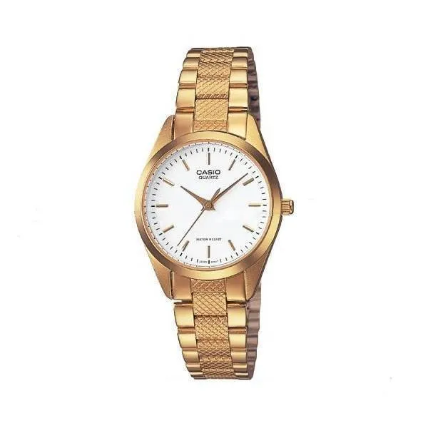 Casio LTP-1274G-7A Gold Plated Stainless Steel Watch for Women