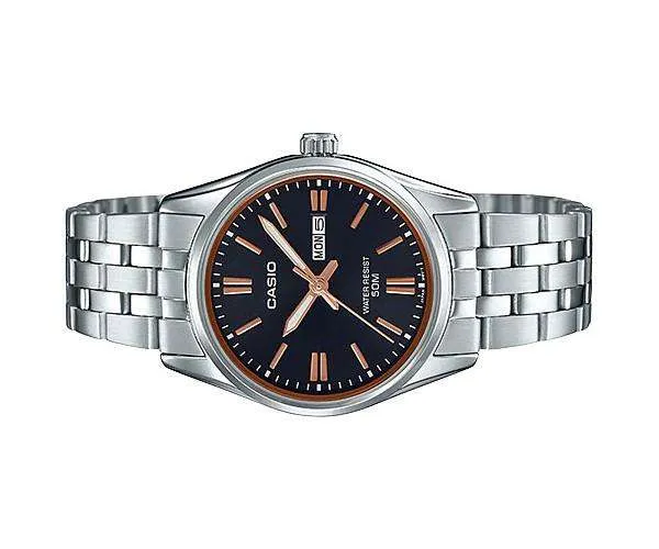 Casio LTP-1335D-1A2VDF Silver Stainless Steel Strap Watch for Women