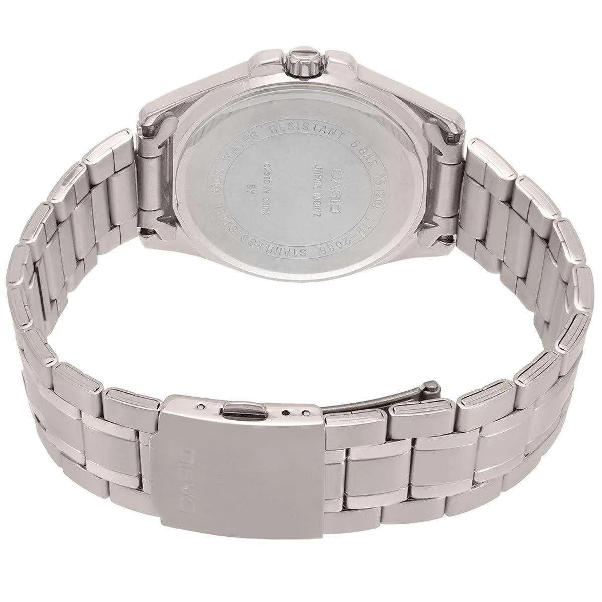 Casio LTP-2088D-1A Silver Stainless Watch for Women