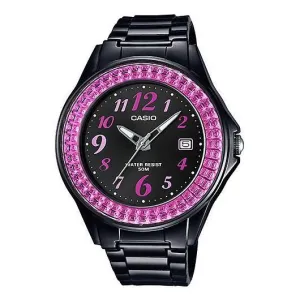 Casio LX-500H-1B Black Resin Watch For Women