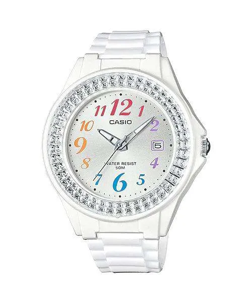 Casio LX-500H-7B White Resin Watch For Women
