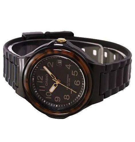 Casio LX-S700H-1B Solar Analog Black Resin Strap Watch for Women