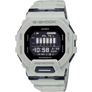 Casio Men's Digital Watch - G-Shock G-Squad 200 Series Black Dial Strap | GBD200UU-9
