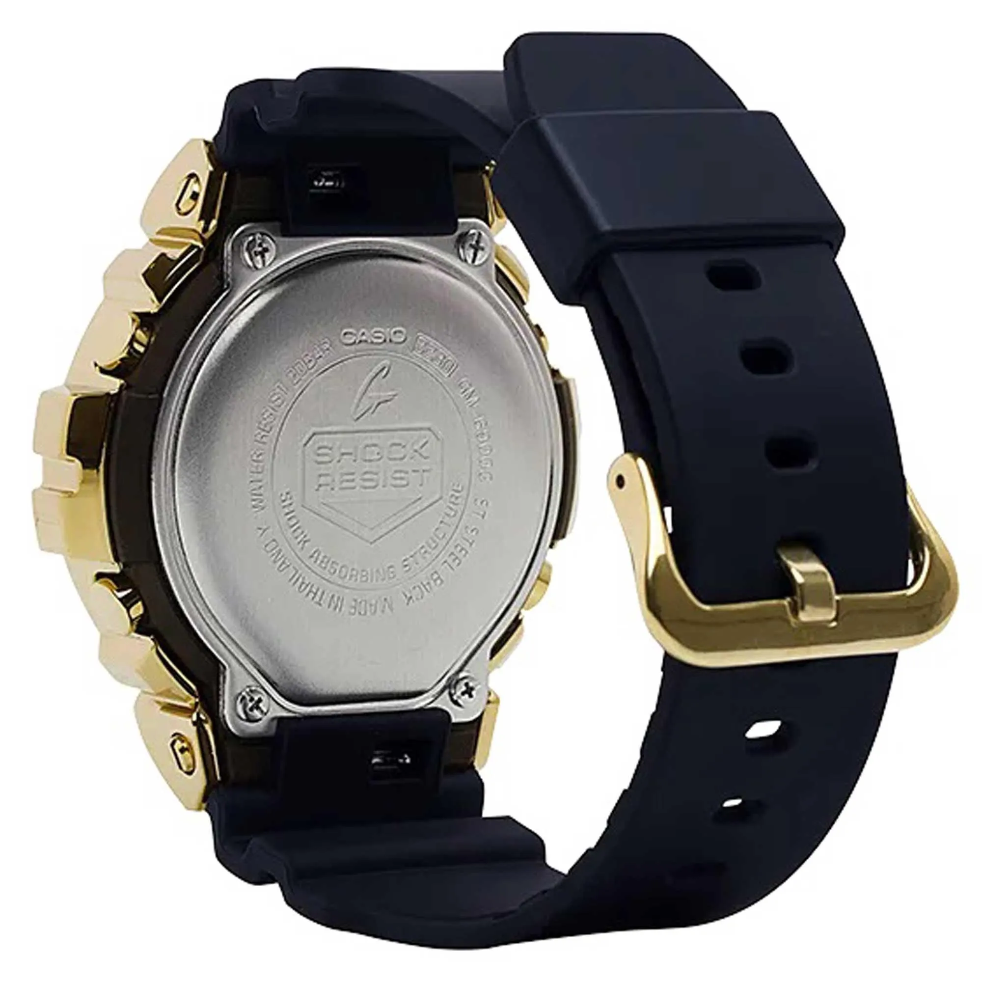 Casio Men's Digital Watch - G-Shock Gold and Black Dial Shock Resistant | GM6900G-9