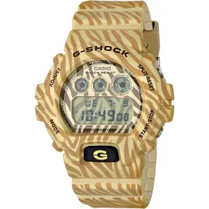 Casio Men's Watch - G-Shock Brown Digital Dial Resin Strap Chronograph | DW6900ZB-9