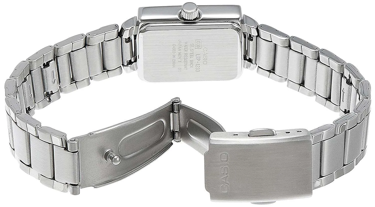 Casio MTP-1233D-1ADF Silver Stainless Steel Strap Watch for Men