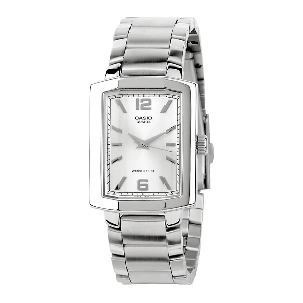 Casio MTP-1233D-7ADF Silver Stainless Steel Strap Watch for Men